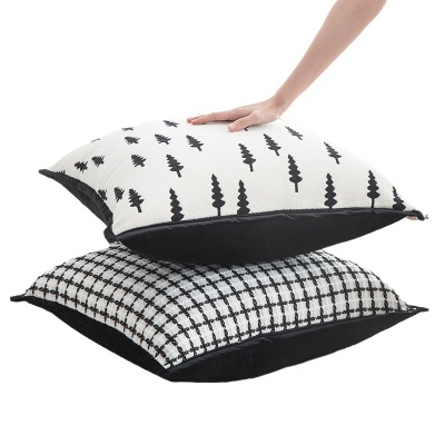 ins风毛绒抱枕靠垫沙发客厅飘窗北欧轻奢高级感靠枕套超大靠背垫