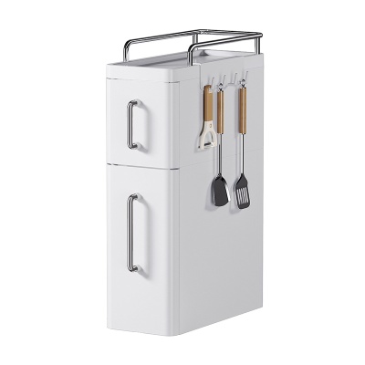 厨房调料品置物架抽拉式调料架台面窄款多功能家用油盐酱醋收纳架