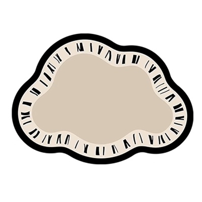 法式奶油风客厅地毯耐脏易打理地垫大面积满铺防滑垫轻奢卧室床边