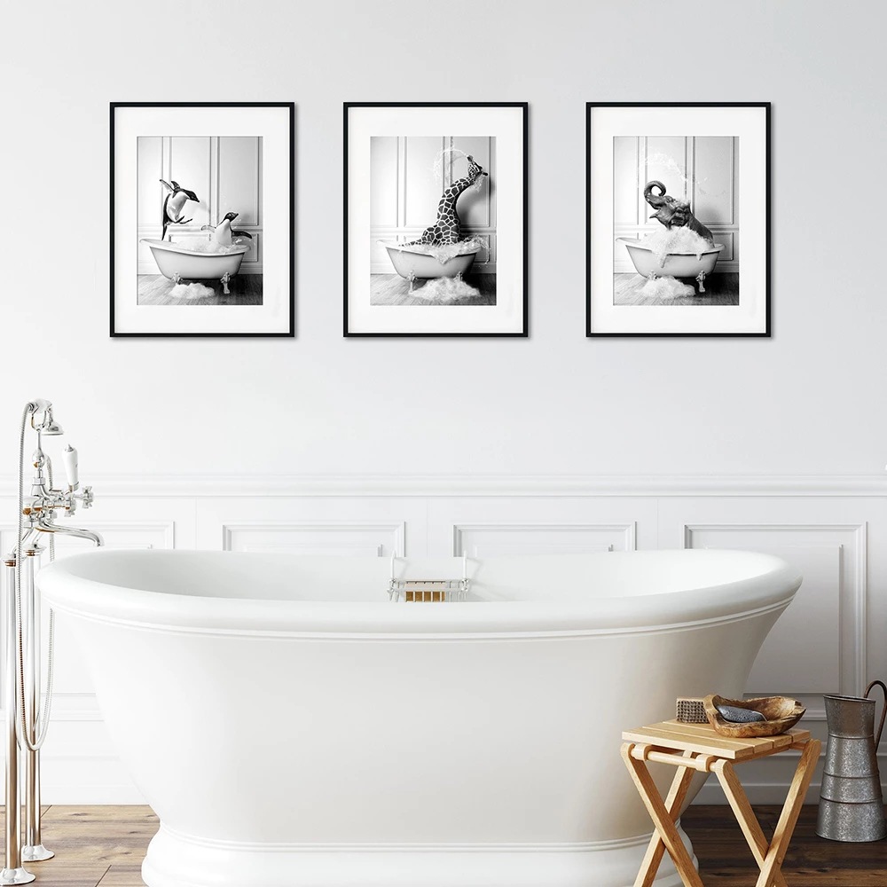 Animal-Black-White-Wall-Art-Pr