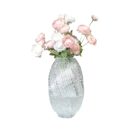 网红麦芽糖夜光荧光玻璃花瓶插花高颜值创意简约水养玫瑰百合花器