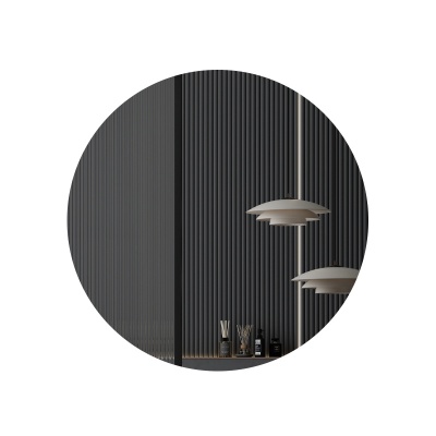 跨境外贸酒店圆形浴室镜智能带灯led卫生间防雾发光化妆感应壁挂