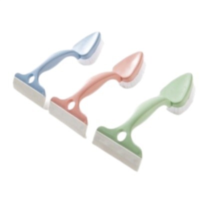 醉波双头浴室瓷砖清洁刷缝隙刷卫生间地刷擦玻璃刷子墙面地板刷