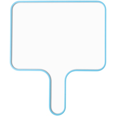 手持小白板可擦写大号直播间黑板写字板提示板迷你手举答题板