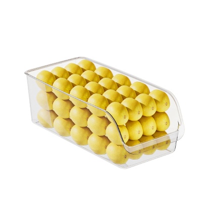 保鲜盒可沥水透明塑料食品鸡蛋厨房收纳专用食品级冰箱收纳盒抽屉