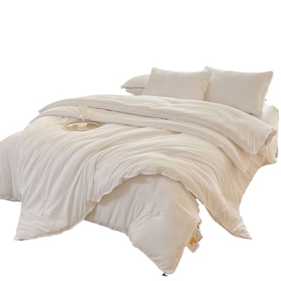 A类双胎大豆子母被四季款二合一拉链纤维被春秋被冬被大豆纤维