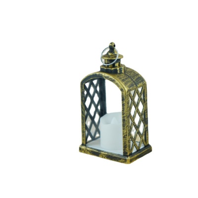 跨境圣诞蜡烛风灯LED发光蜡烛灯小夜灯灯笼气氛装饰摆件创意摆件