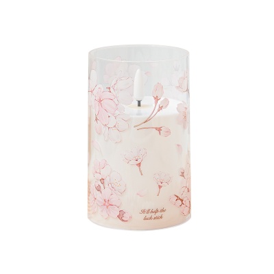 遥控led电子蜡烛灯亚克力无烟蜡烛灯订婚情人节日装饰灯花氛围灯