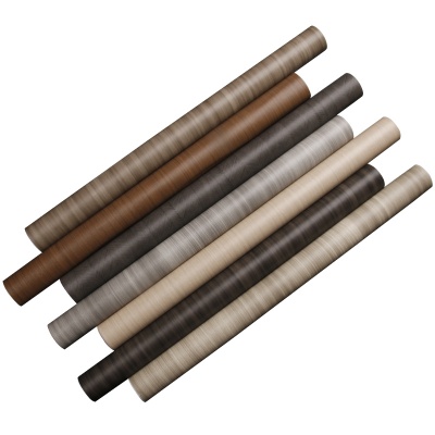 衣柜桌面家具PVC翻新贴纸自粘木纹防水防潮卧室宿舍背景墙纸批发