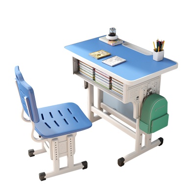 儿童学习桌课桌椅中小学生写字桌加厚书桌椅家用升降课桌椅套装