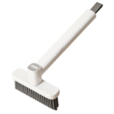 多功能可旋转清洁刷浴室卫生间刷地板缝隙家用厨房水槽v型硬毛刷