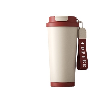 316陶瓷内胆咖啡杯双层真空手提汽车杯商务办公礼品保温杯可logo