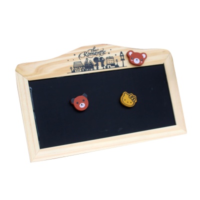 文艺挂式双面磁性迷你木质小黑板创意告示促销广告牌工艺品留言板