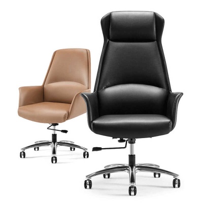 老板椅大班椅经理椅真皮简约舒适久坐转办公椅升降可躺电脑椅子