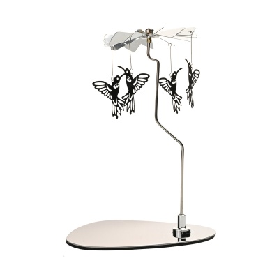 家用走马灯旋转烛台香薰蜡烛杯烛光晚餐节日道具香氛节日装饰