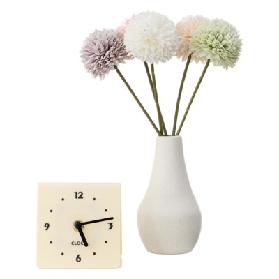 干花花插简约陶瓷花瓶三件套家居工艺品小花器玄关电视柜桌面摆件