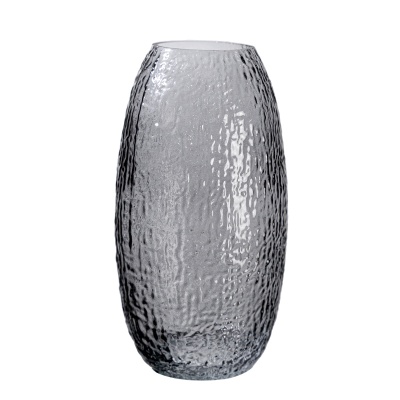 落地大花瓶菩提玻璃花瓶透明鲜花富贵竹雪柳鲜枝水养插花客厅摆件