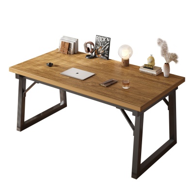 电脑桌台式家用办公桌现代简约学生学习写字书桌轻奢洽谈桌长条桌