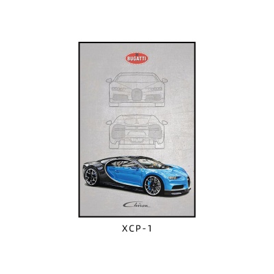 保时捷911汽车主题海报挂画客厅卧室装饰画电竞房墙面GTR赛车壁画