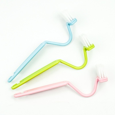 小V马桶刷 清洁刷 S型马桶刷弯柄卫生刷卫浴塑料刷子工厂批发