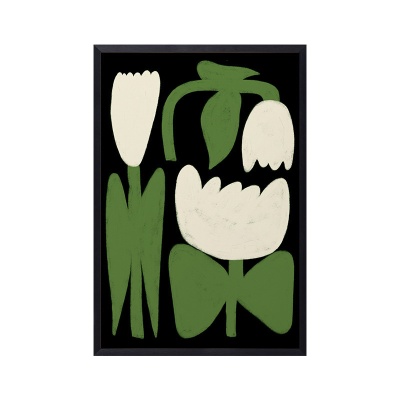 客厅装饰画法式ins风花卉海报客厅挂画高级感玄关画餐厅卧室壁画