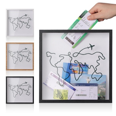 火车票景区电影票机票演唱会门票票根收纳旅行时光碎片相框画框