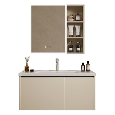 陶瓷一体洗手盆卫浴浴室柜洗手盆柜洗漱台盆柜组合蜂窝铝