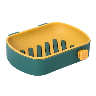 肥皂盒吸盘壁挂式肥皂架免打孔皂盒架家用创意沥水便携吸盘香皂盒