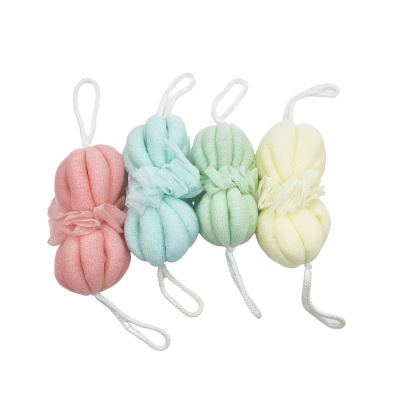 新款可拉伸沐浴球大号成人搓澡巾洗澡神器高颜值不散耐用起泡洗浴