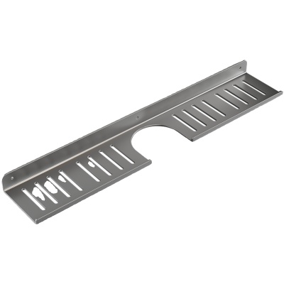 卫生间镜前置物架浴室厕所洗漱台壁挂免打孔水龙头洗手间收纳架子