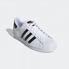 adidas｜superstar 愛迪達 運動休閒鞋 (男女同款)-白黑