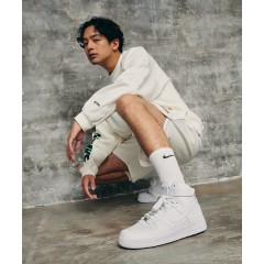 NIKE｜Air Force 1 ’07 耐吉 高筒運動休閒板鞋 (男款)-白