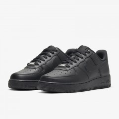 NIKE｜Air Force 1 ’07 耐吉 運動休閒板鞋 (女款)-黑