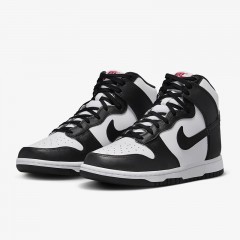 NIKE｜Dunk High 耐吉 高筒復古休閒鞋 (女款)-黑白 Panda