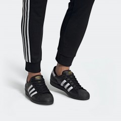 adidas｜superstar 愛迪達 運動休閒鞋 (男女同款)-黑白