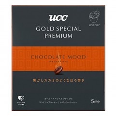 UCC®｜上島 GOLD SPECIAL PREMIUM 金首選濾掛式黑咖啡 5入【玫瑰桃香/甜莓果香/杏仁紅糖/可可焦糖】