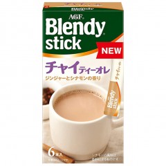 味之素｜AGF® Blendy® Stick 三合一即溶印度拉茶歐蕾 6入