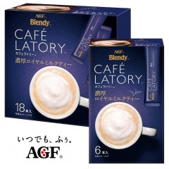 味之素｜AGF® Blendy® CAFÉ LATORY 即溶醇厚皇家奶茶拿鐵【6入 / 18入】