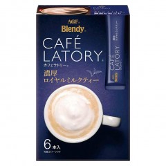 味之素｜AGF® Blendy® CAFÉ LATORY 即溶醇厚皇家奶茶拿鐵【6入 / 18入】