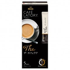 味之素｜AGF® Blendy® CAFÉ LATORY 醇厚精選拿鐵 5入【咖啡拿鐵 / 焦糖拿鐵】