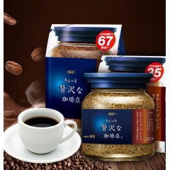 味之素｜AGF® 奢華咖啡店 特選經典醇厚即溶黑咖啡【瓶裝80g/袋裝70g/袋裝135g】